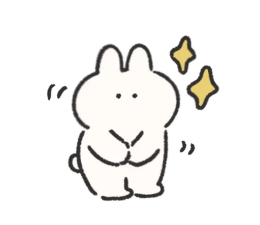 🍰 Стикер «Rabbit Love» для Telegram