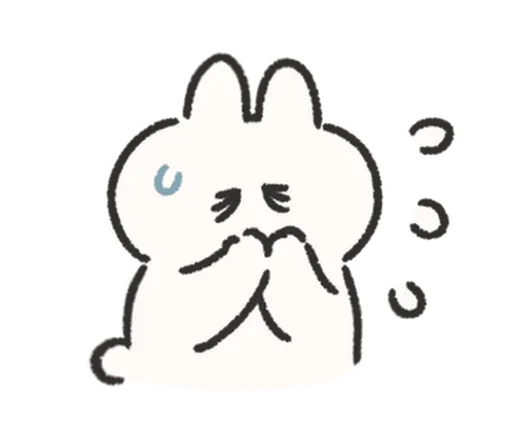 🍰 Стикер «Rabbit Love» для Telegram