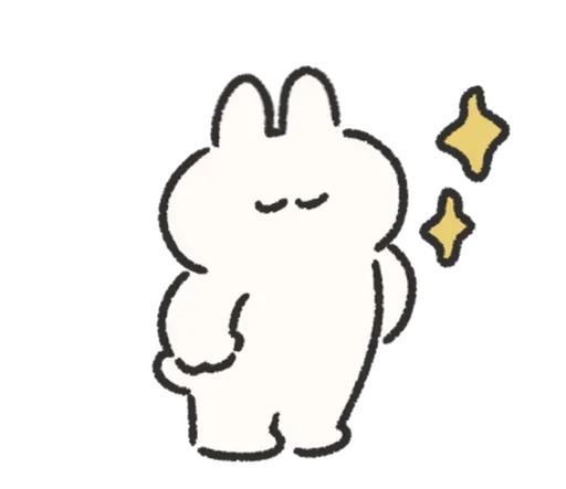 🍰 Стикер «Rabbit Love» для Telegram