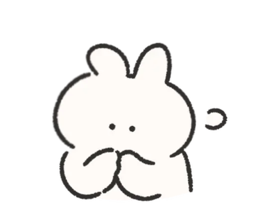 🍰 Стикер «Rabbit Love» для Telegram
