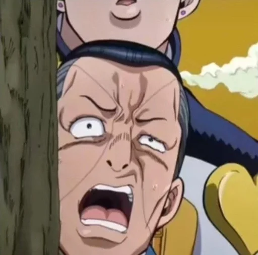 😳 Стикер «Okuyasu Nijimura» для Telegram