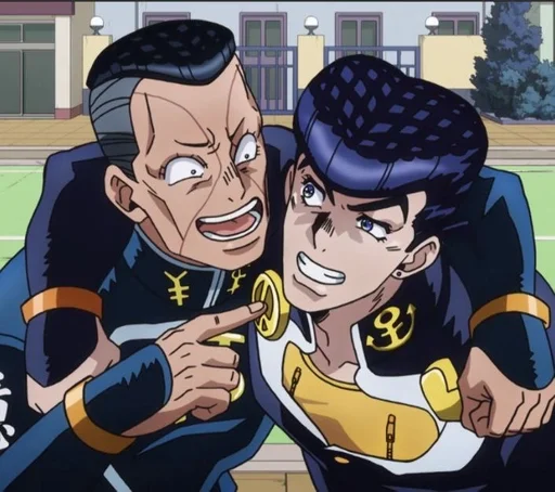 😁 Стикер «Okuyasu Nijimura» для Telegram