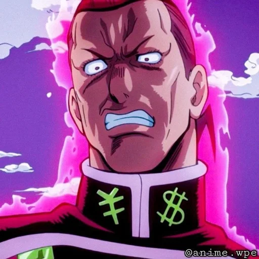 🤬 Стикер «Okuyasu Nijimura» для Telegram