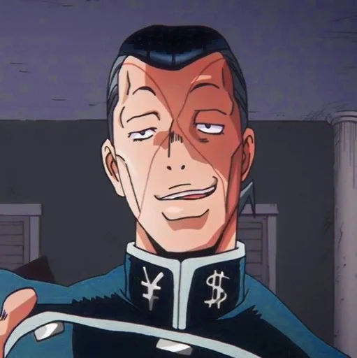 😄 Стикер «Okuyasu Nijimura» для Telegram