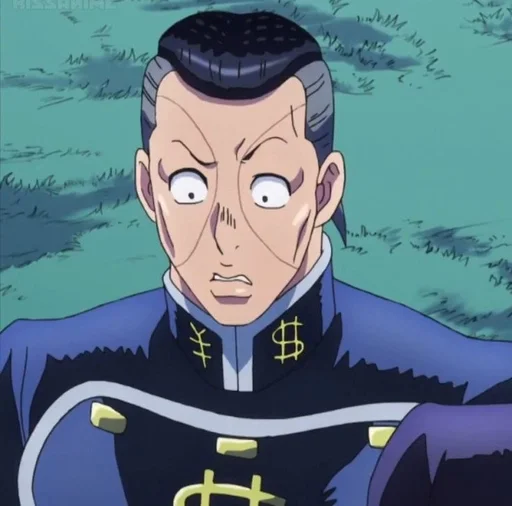 🤔 Стикер «Okuyasu Nijimura» для Telegram