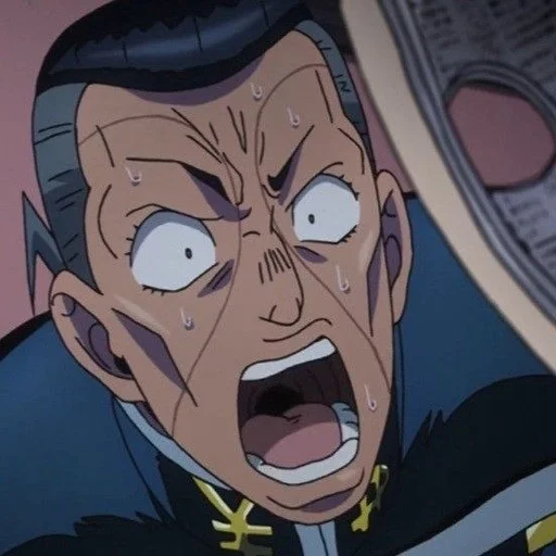 😱 Стикер «Okuyasu Nijimura» для Telegram