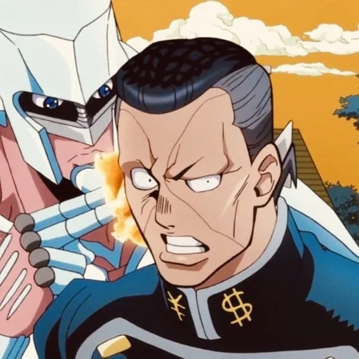 😡 Стикер «Okuyasu Nijimura» для Telegram