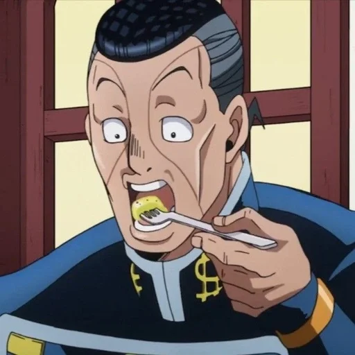 🍴 Стикер «Okuyasu Nijimura» для Telegram