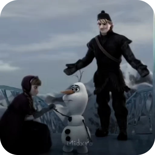 ⛄️ Стикер «Olaf» для Telegram