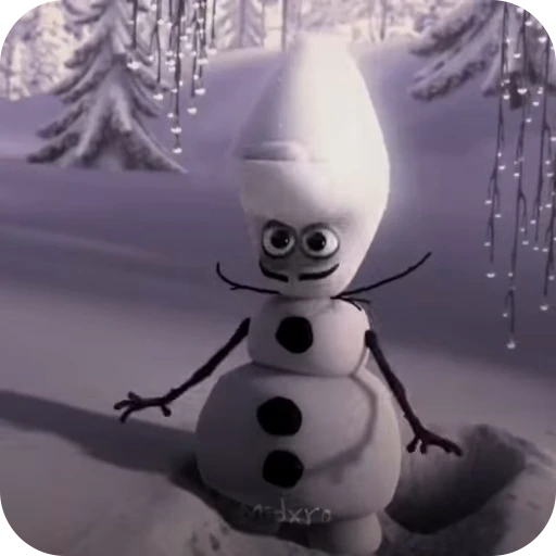 ⛄️ Стикер «Olaf» для Telegram