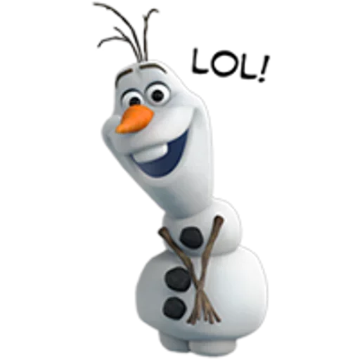 ⛄ Стикер «Olaf Christmas» для Telegram