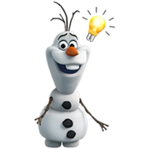 ⛄ Стикер «Olaf Christmas» для Telegram