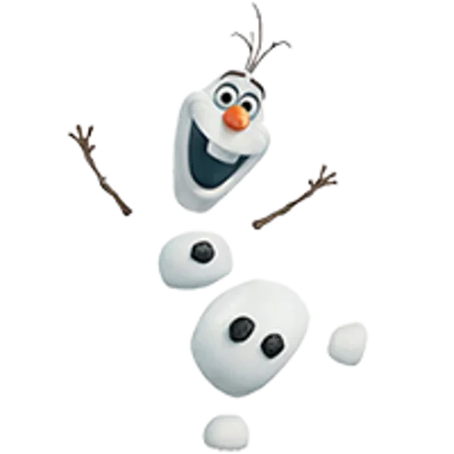 ⛄ Стикер «Olaf Christmas» для Telegram