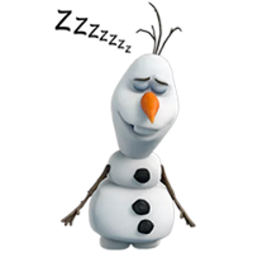 ⛄ Стикер «Olaf Christmas» для Telegram