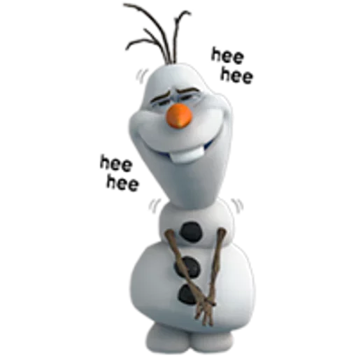 ⛄ Стикер «Olaf Christmas» для Telegram