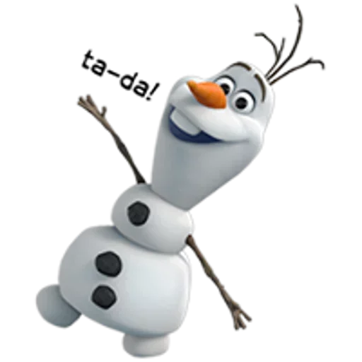 ⛄ Стикер «Olaf Christmas» для Telegram
