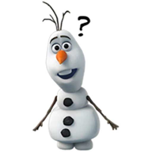 ⛄ Стикер «Olaf Christmas» для Telegram