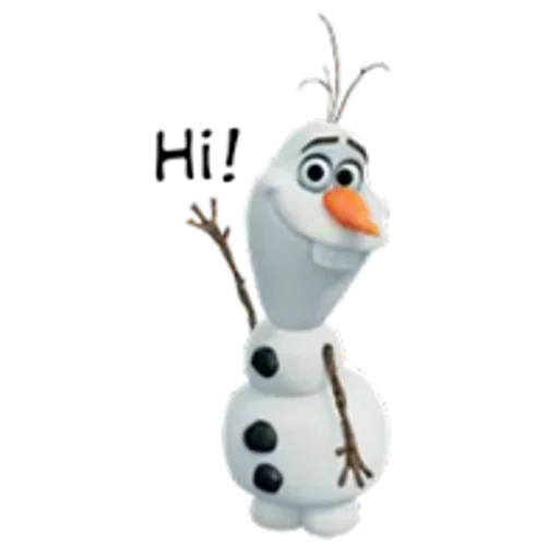 ⛄ Стикер «Olaf Christmas» для Telegram