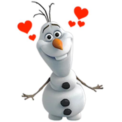 ⛄ Стикер «Olaf Christmas» для Telegram