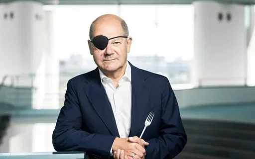 👁 Стикер «Olaf Scholz» для Telegram