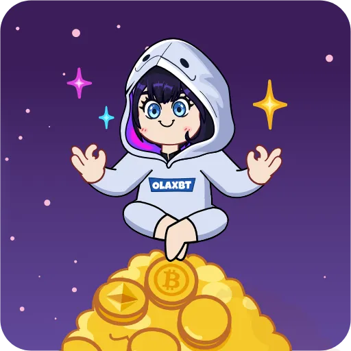 🧘 Стикер «Ola XBT» для Telegram