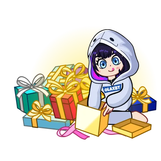 🎁 Стикер «Ola XBT» для Telegram