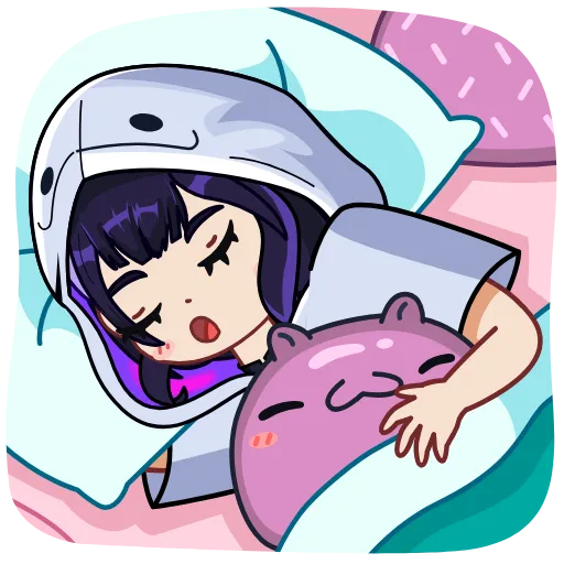 😴 Стикер «Ola XBT» для Telegram
