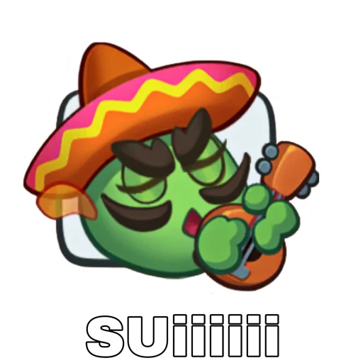 🇲🇽 Стикер «Rush Royale memes» для Telegram