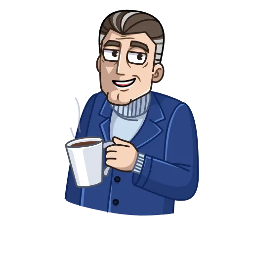 ☕ Эмодзи «Old & Young» для Telegram