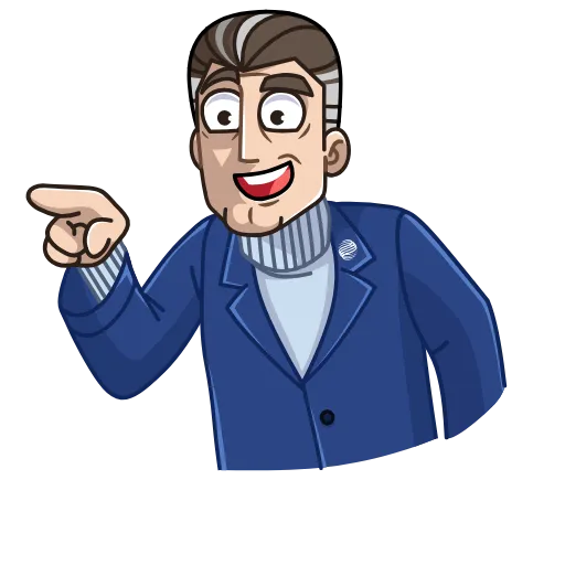 👈 Эмодзи «Old & Young» для Telegram