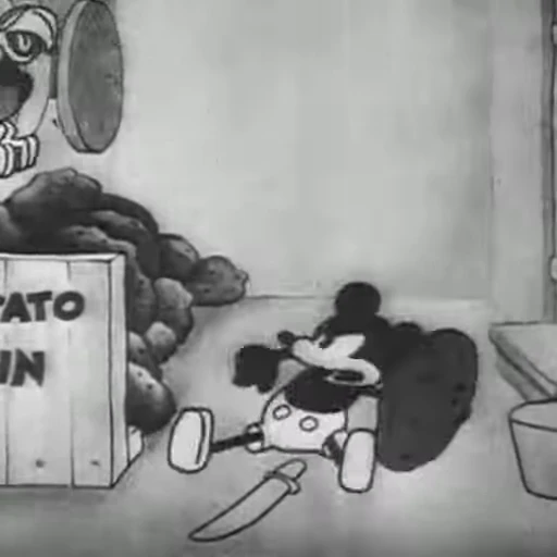 😤 Стикер «Old Disney» для Telegram