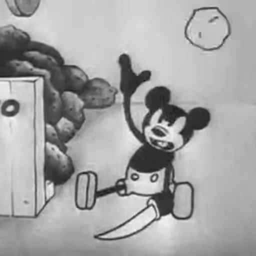 🔪 Стикер «Old Disney» для Telegram