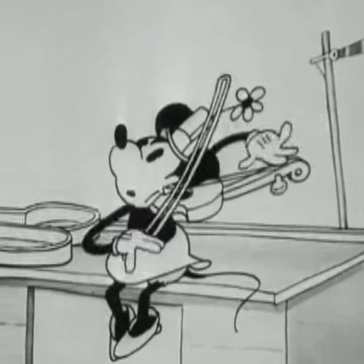 😕 Стикер «Old Disney» для Telegram