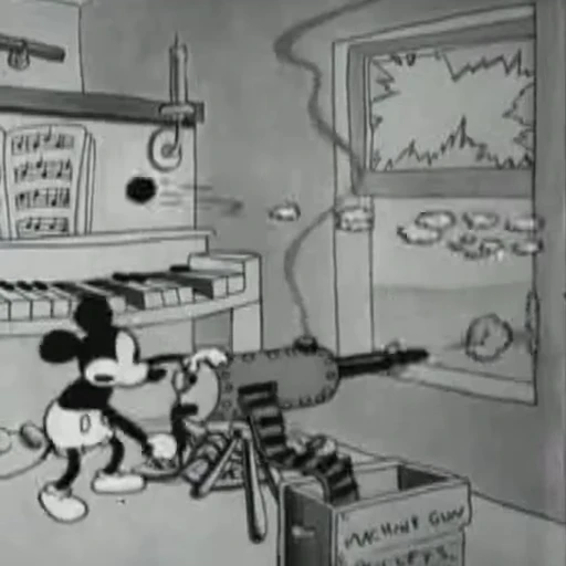 🔫 Стикер «Old Disney» для Telegram