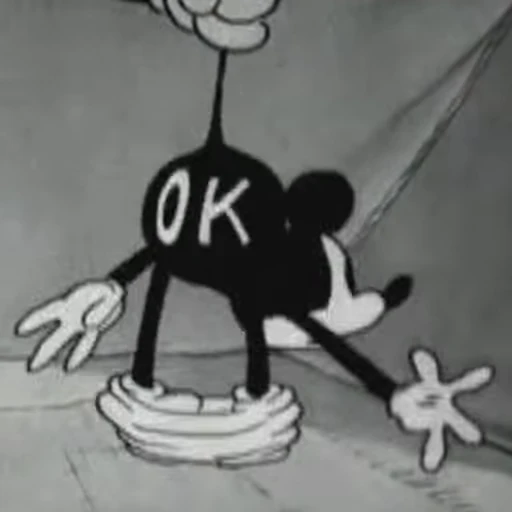 👌 Стикер «Old Disney» для Telegram