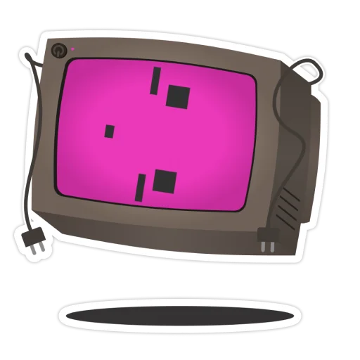 🫤 Стикер «Old Monitor» для Telegram