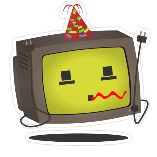 🎁 Стикер «Old Monitor» для Telegram