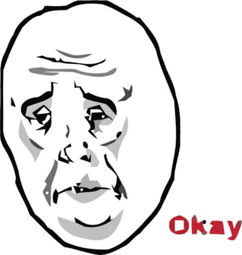 😔 Стикер «Old Memes» для Telegram
