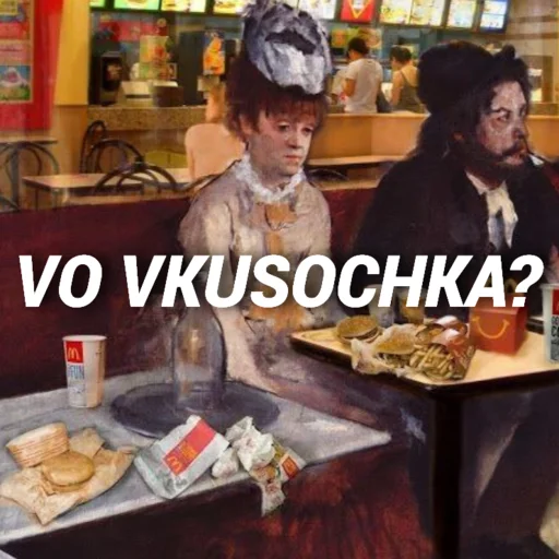 🍟 Стикер «Aesthetic Emotions» для Telegram