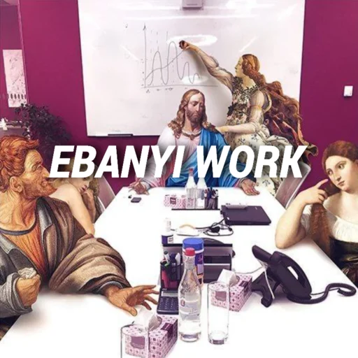 👷 Стикер «Aesthetic Emotions» для Telegram