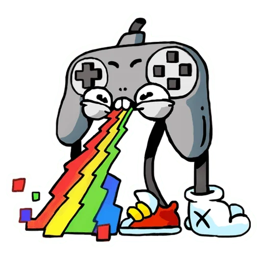 😀 Стикер «Old School Game» для Telegram
