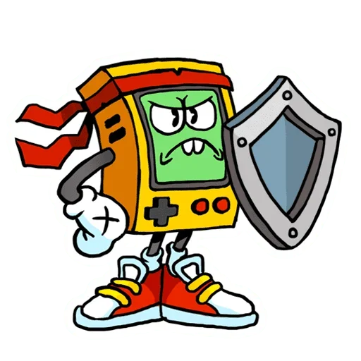 😫 Стикер «Old School Game» для Telegram