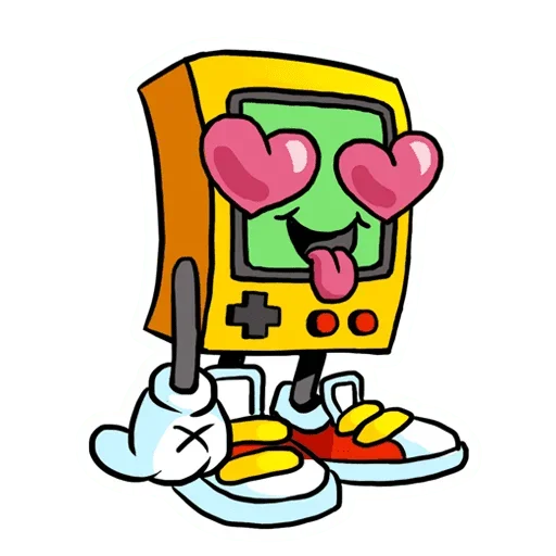 😍 Стикер «Old School Game» для Telegram