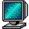 Стикер 22 Набор эмоджи со старыми пиксельными иконками Windows