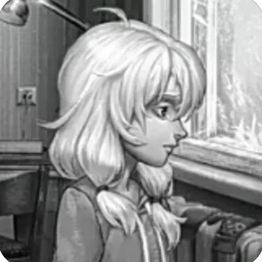 😔 Стикер «Оля / Tiny Bunny» для Telegram