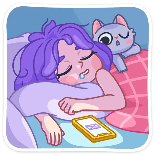 😴 Стикер «Олеся» для Telegram