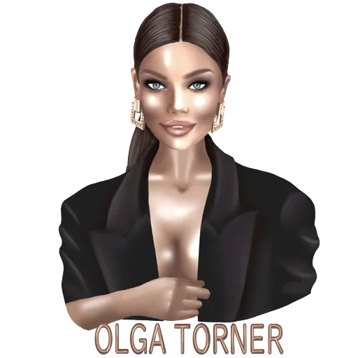 Стикерпак Olga Torner для Telegram