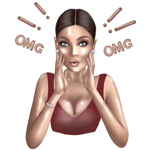 😱 Стикер «Olga Torner» для Telegram