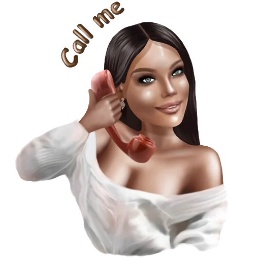 📞 Стикер «Olga Torner» для Telegram