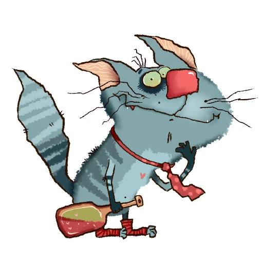🥴 Стикер «Olika art» для Telegram